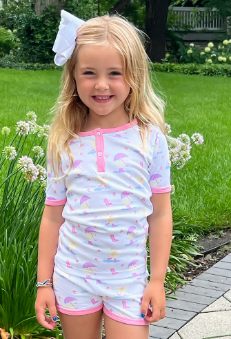 2pc Short Jammies, it’s Raining it’s Pouring from Anderson Parker