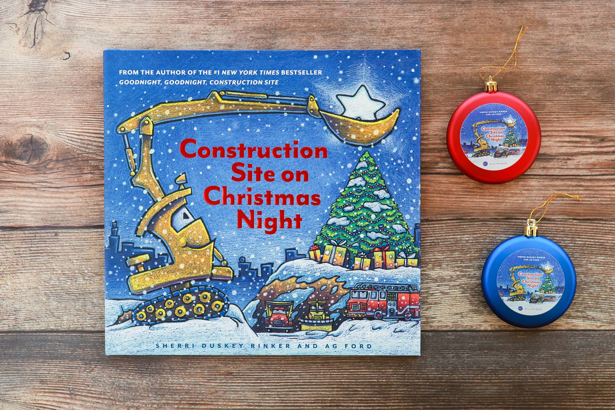 Construction Site on Christmas Night from Anderson Parker