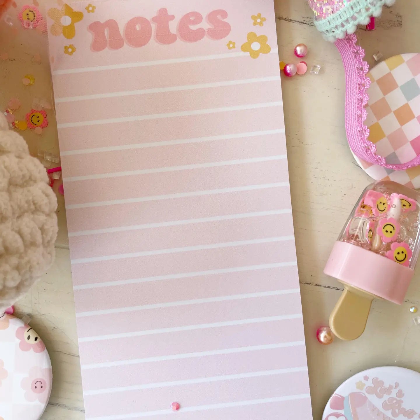 4x8 Retro Flower Notes Notepad from Anderson Parker