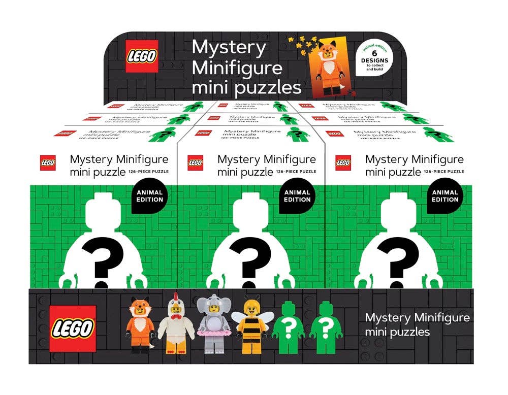 LEGO Mystery Minifigure Puzzles Animal Edition from Anderson Parker