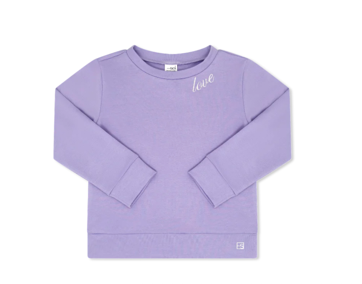 Alex Sweatshirt - Brilliantly Lavender, Love from Anderson Parker