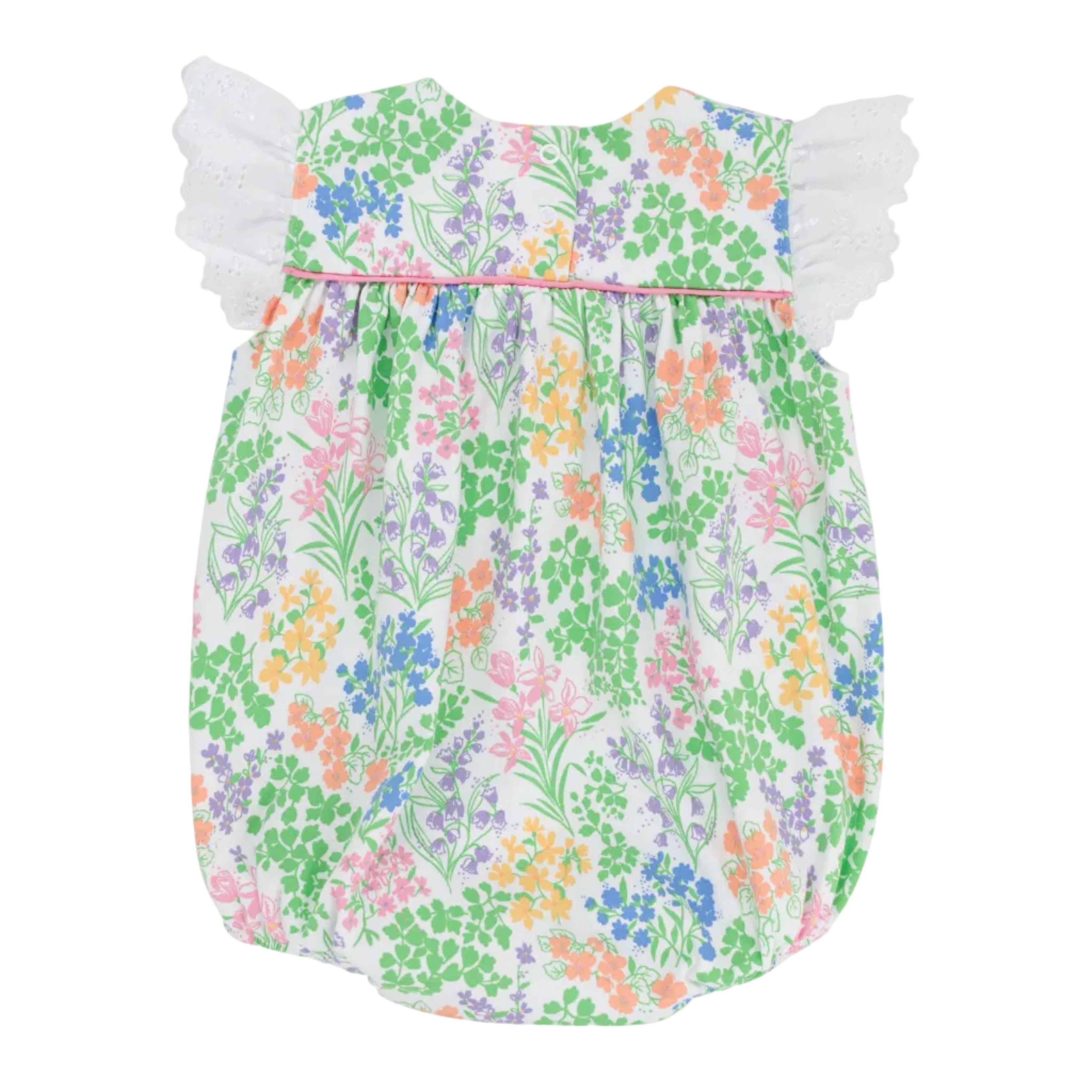 Angel Sleeve Blythe Bubble - Gaston St Garden/Worth Ave White from Anderson Parker