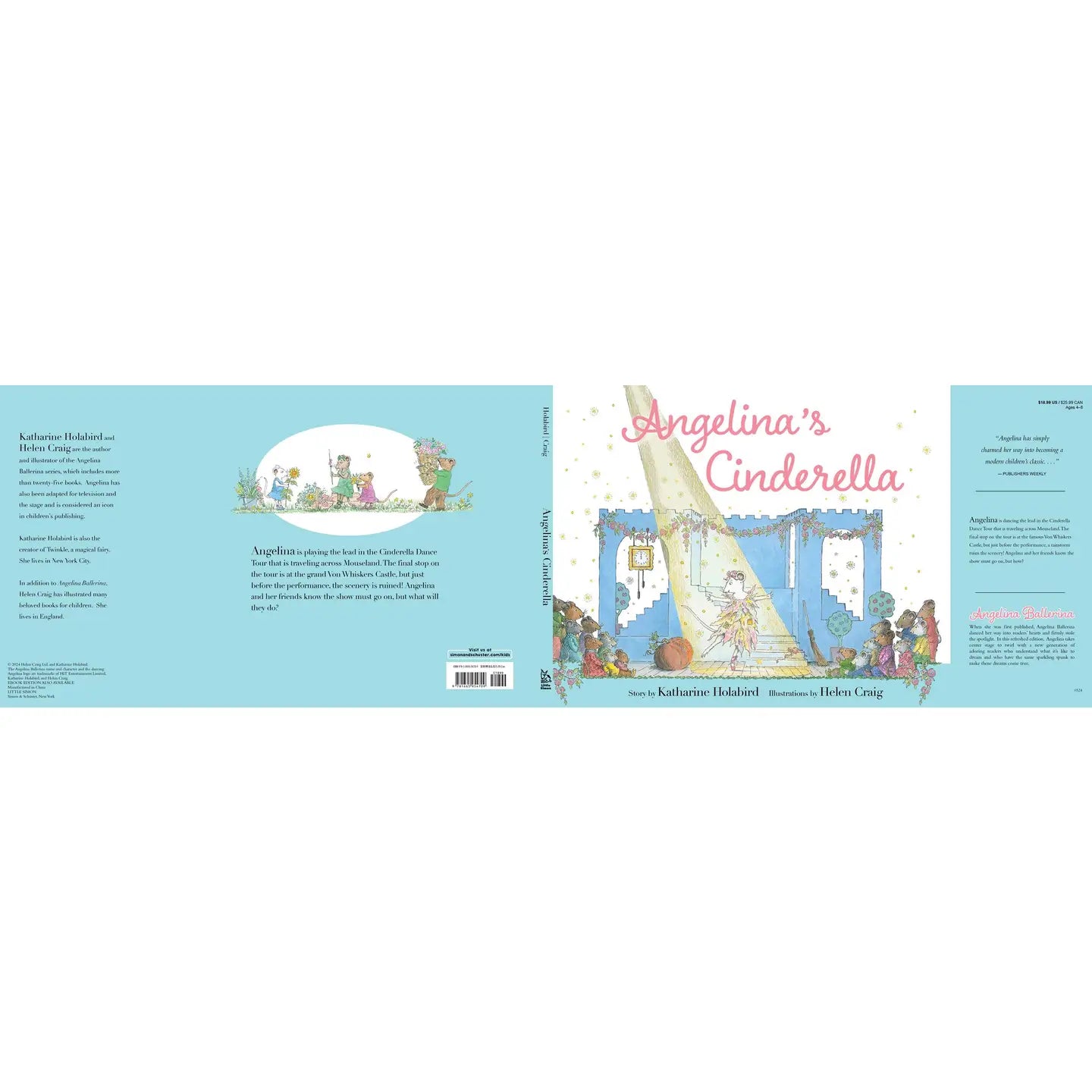 Angelina's Cinderella By Katharine Holabird from Anderson Parker