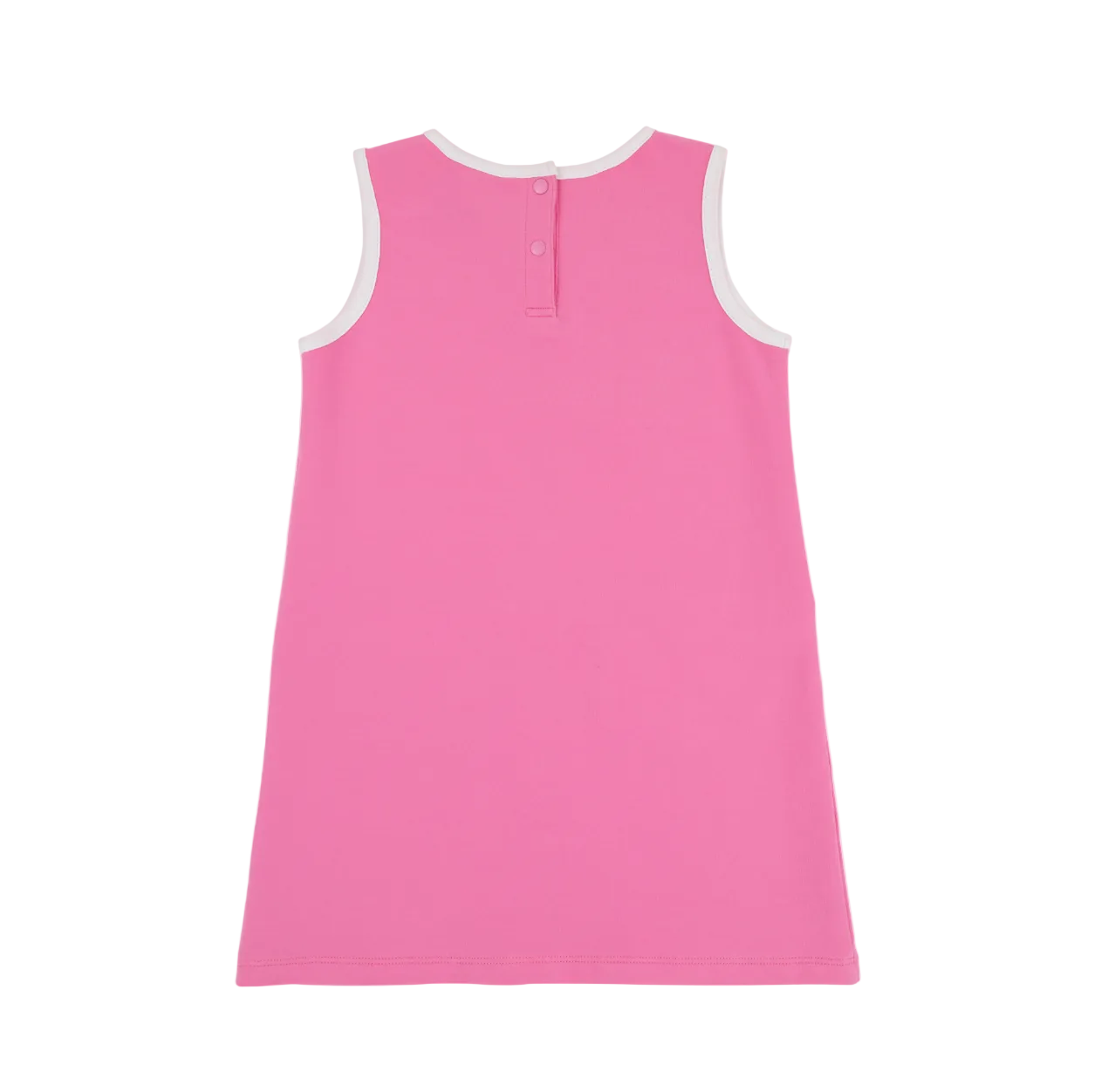 Annie Apron Dress - Winter Park Pink/Worth Ave White from Anderson Parker