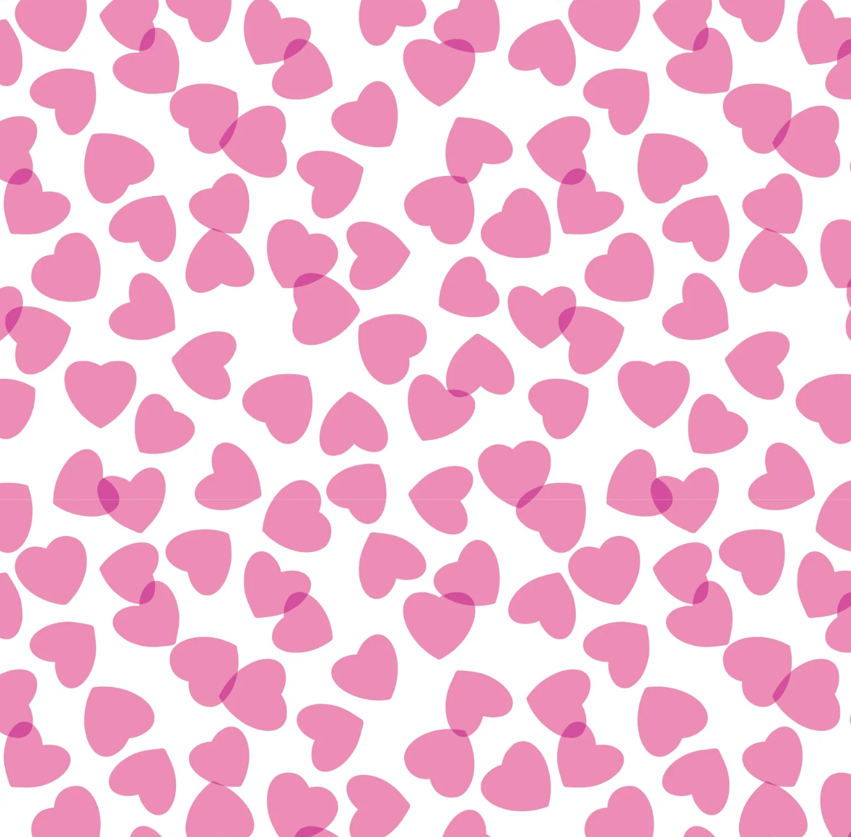 Ava Girls' Pajama Pant Set - Confetti Hearts Pink from Anderson Parker