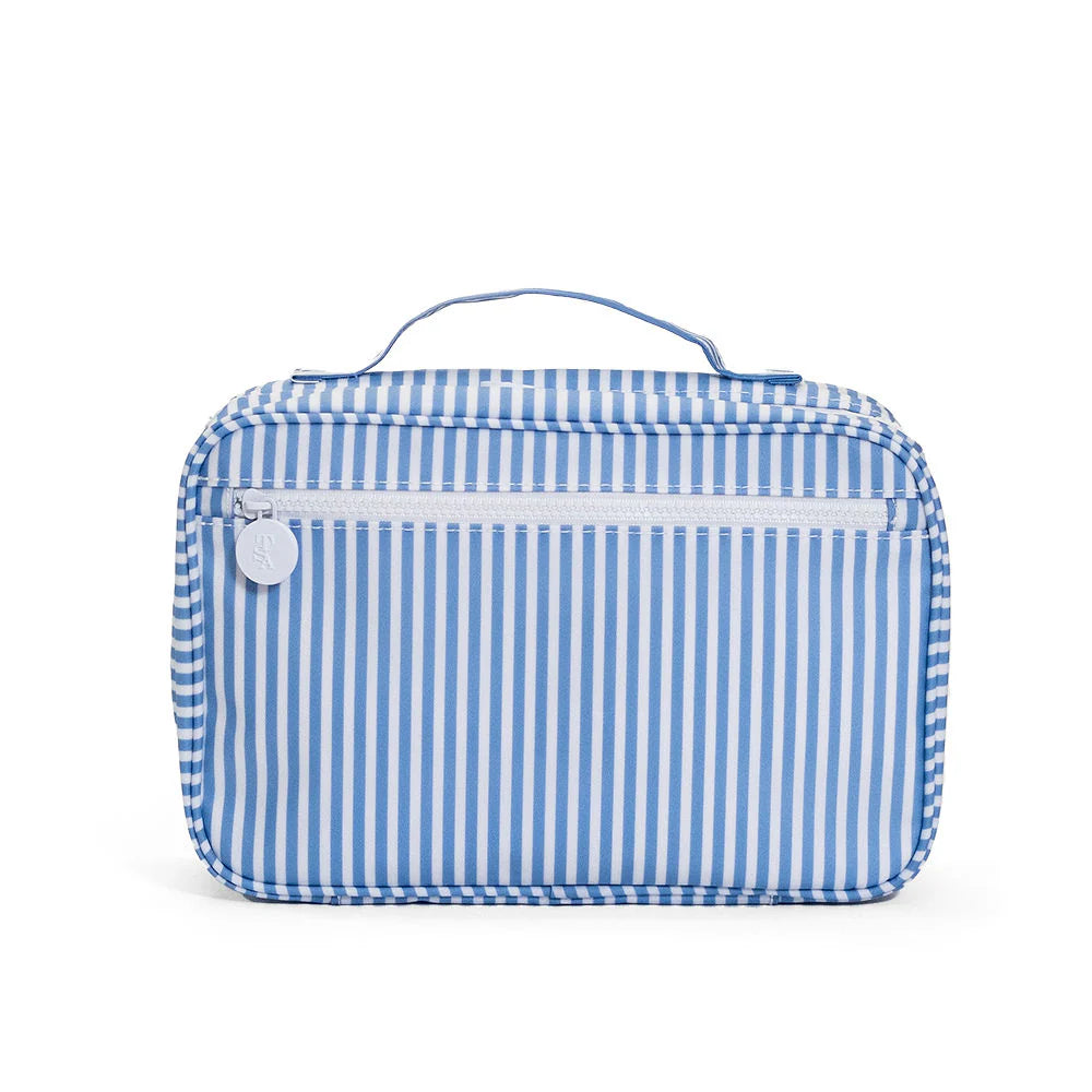 Bundle Up2 Hanging Toiletry Bag - Pimlico Stripe Chambray from Anderson Parker