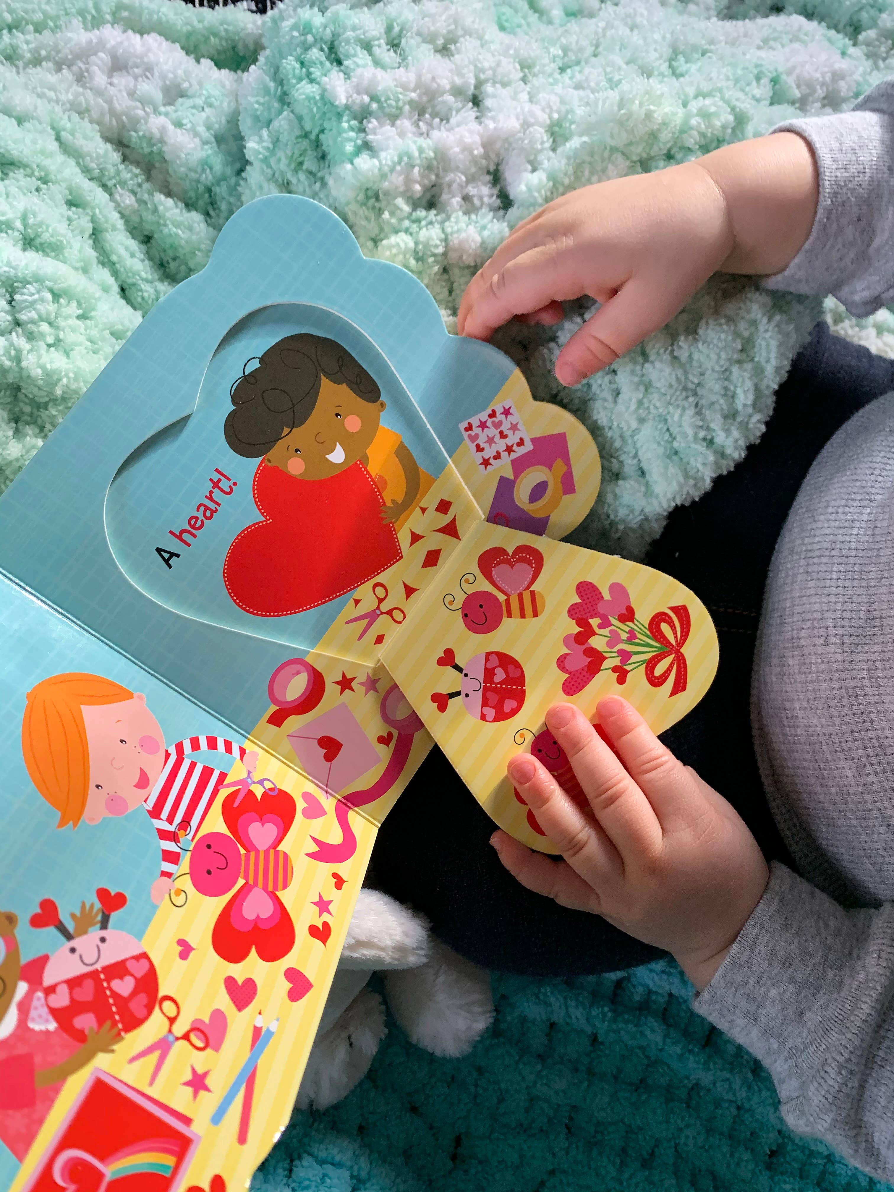 Babies Love Valentines Lift-a-Flap Board Book from Anderson Parker
