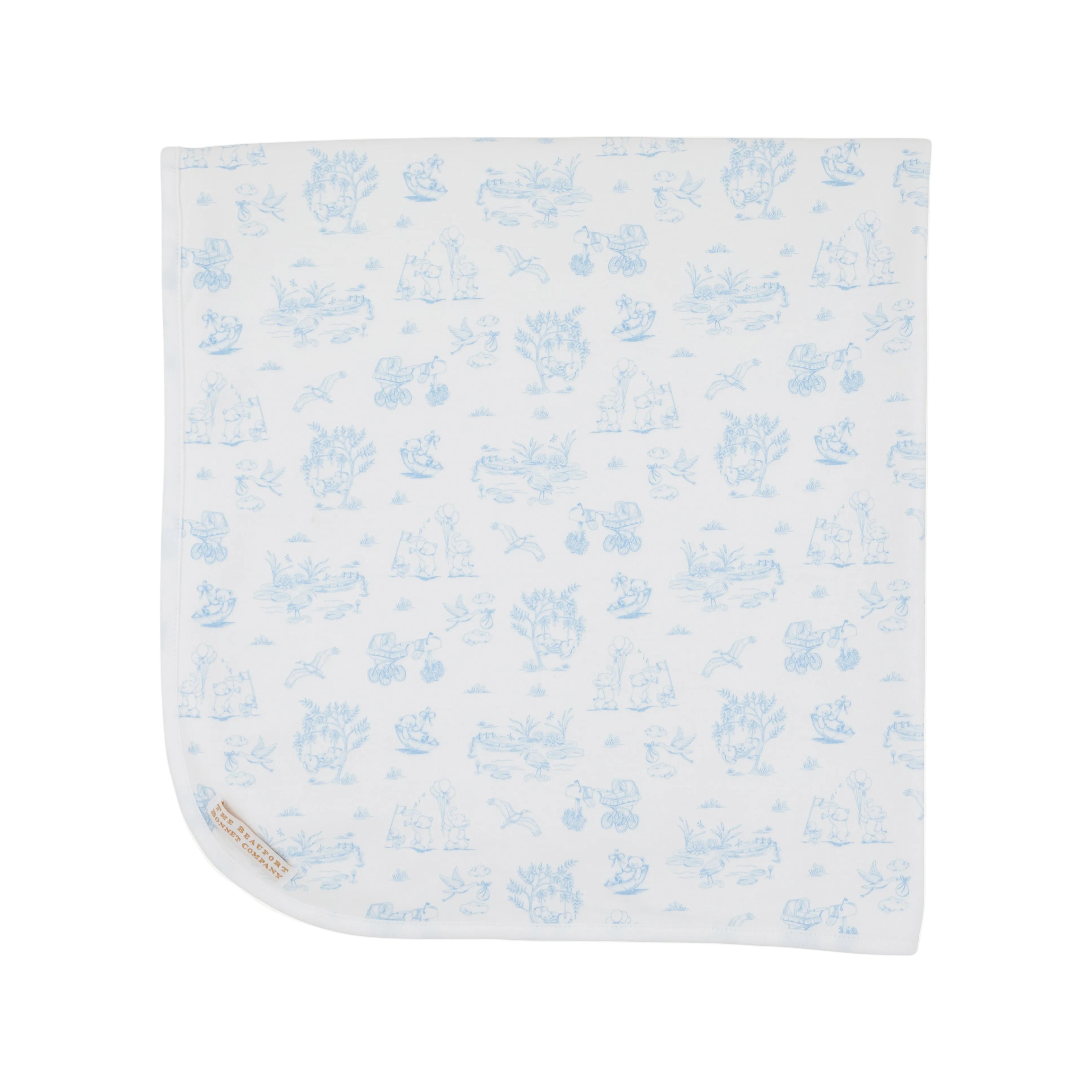 Baby Buggy Blanket - Sir Propers Sweet Arrival (Beale Street Blue) from Anderson Parker
