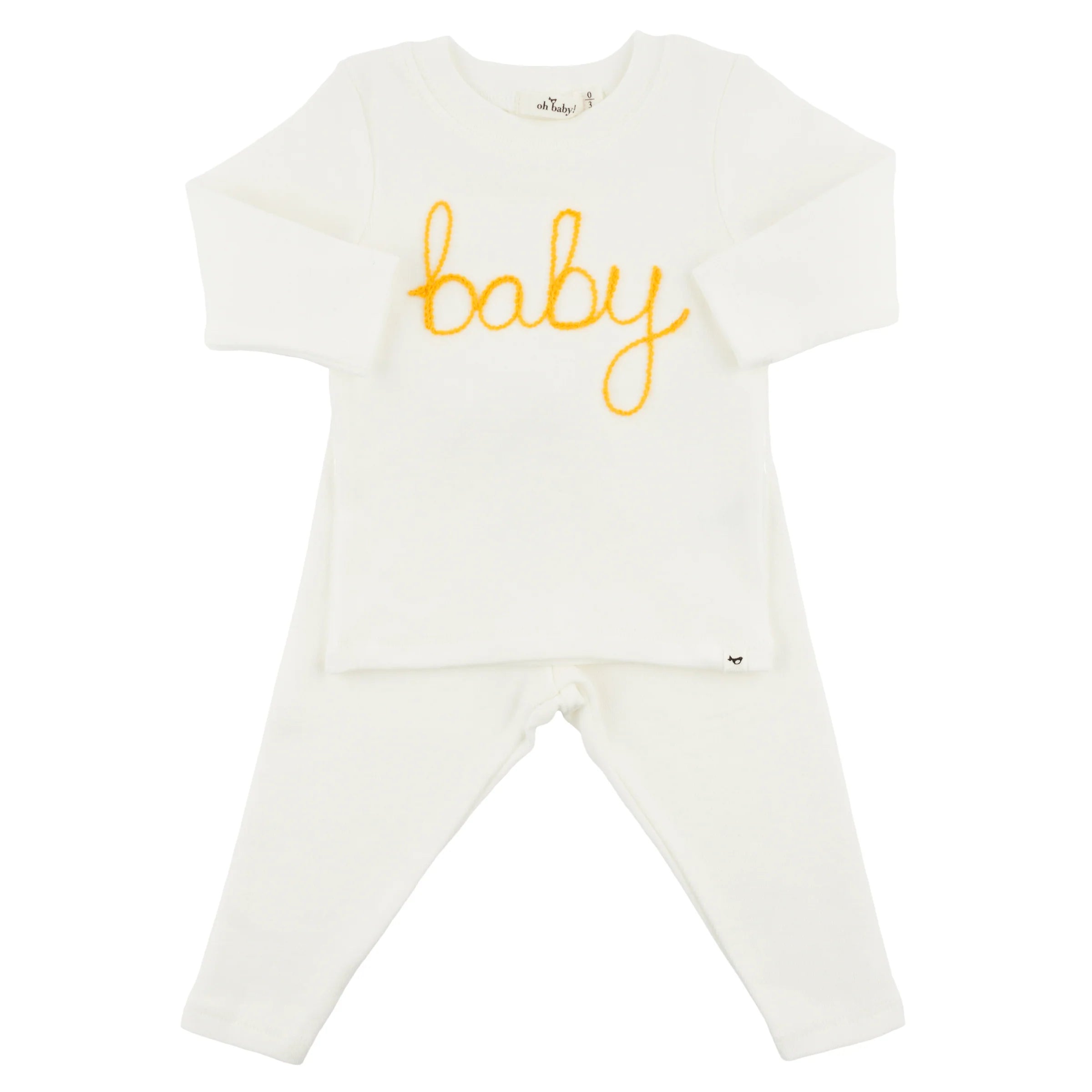 "Baby" Embroidered 2pc Set from Anderson Parker