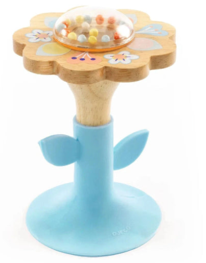 Baby White Swipi Rattle from Anderson Parker
