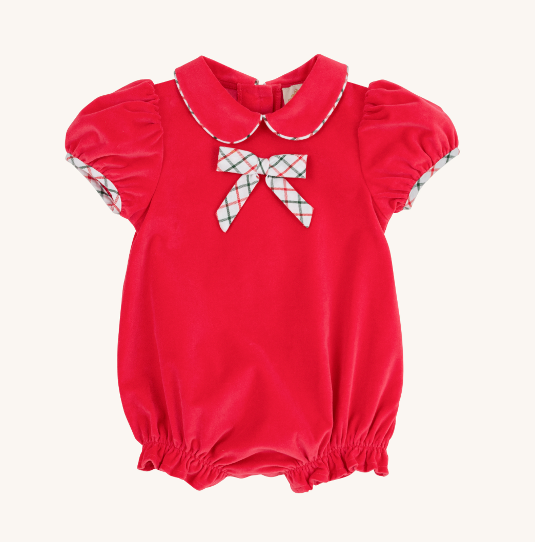 Banks Bow Bubble - Richmond Red/Old Town Tattersall from Anderson Parker