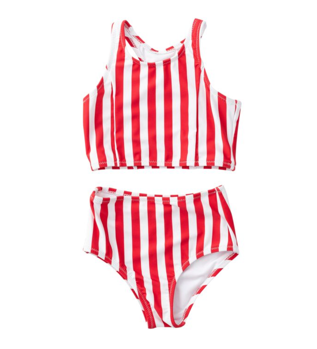 Beachcomber Bikini - Watermelon Stripe from Anderson Parker