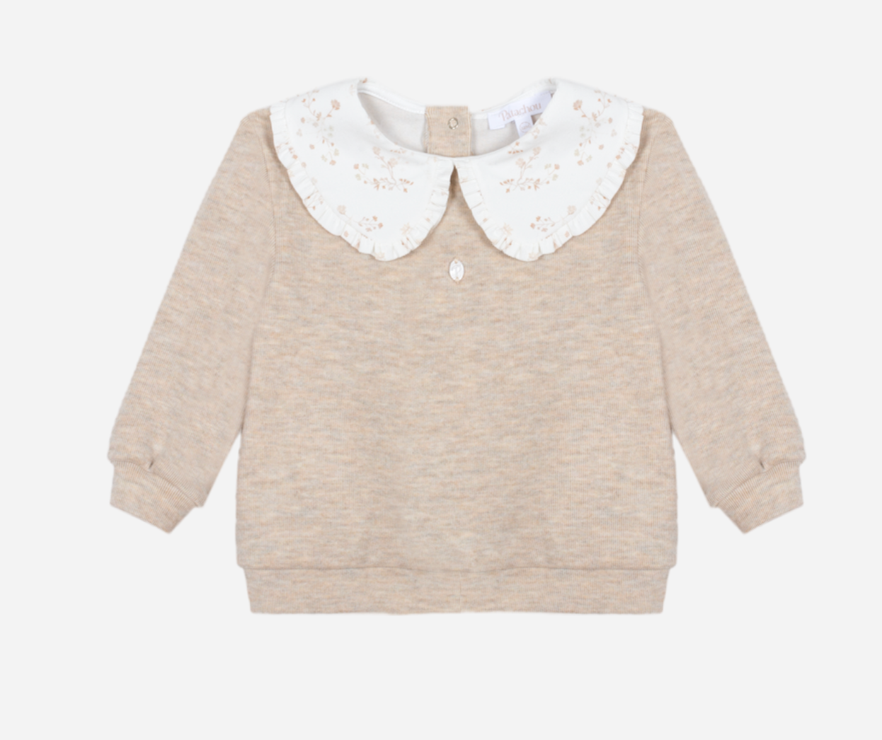 Beige interlock sweater from Anderson Parker