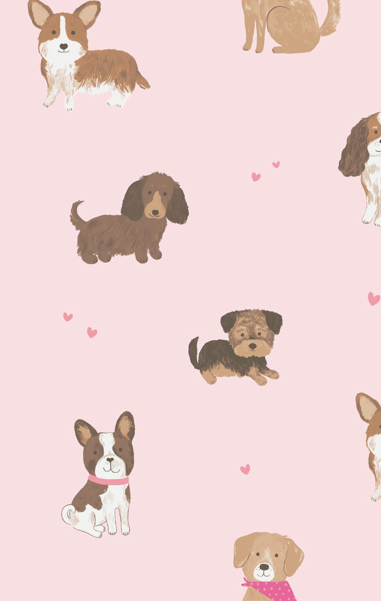 Best Friend Dogs - French Terry - Pink - Ruffle Sweatshirt + Bamboo Legging from Anderson Parker