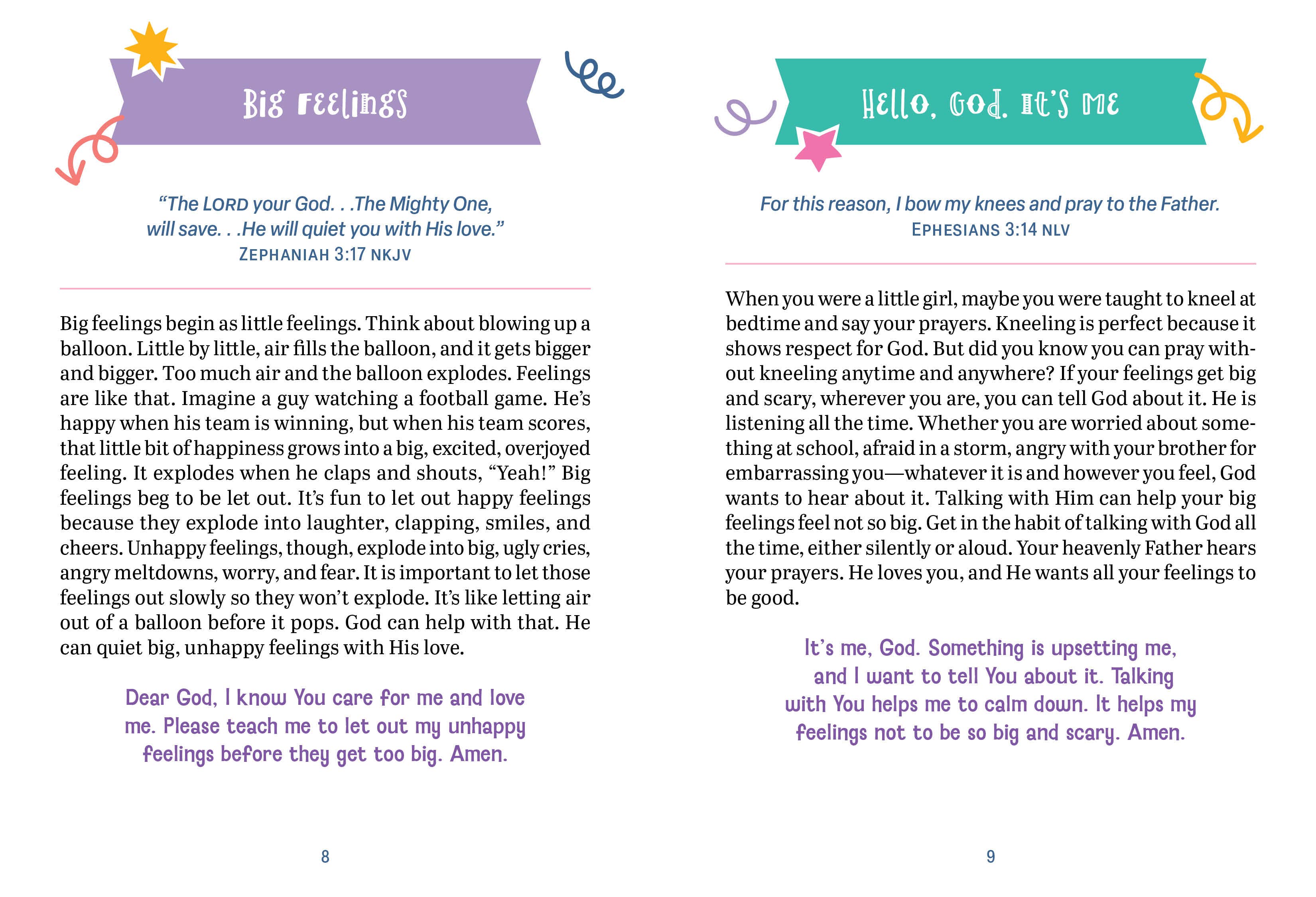 Big Feelings Devotions for Girls from Anderson Parker