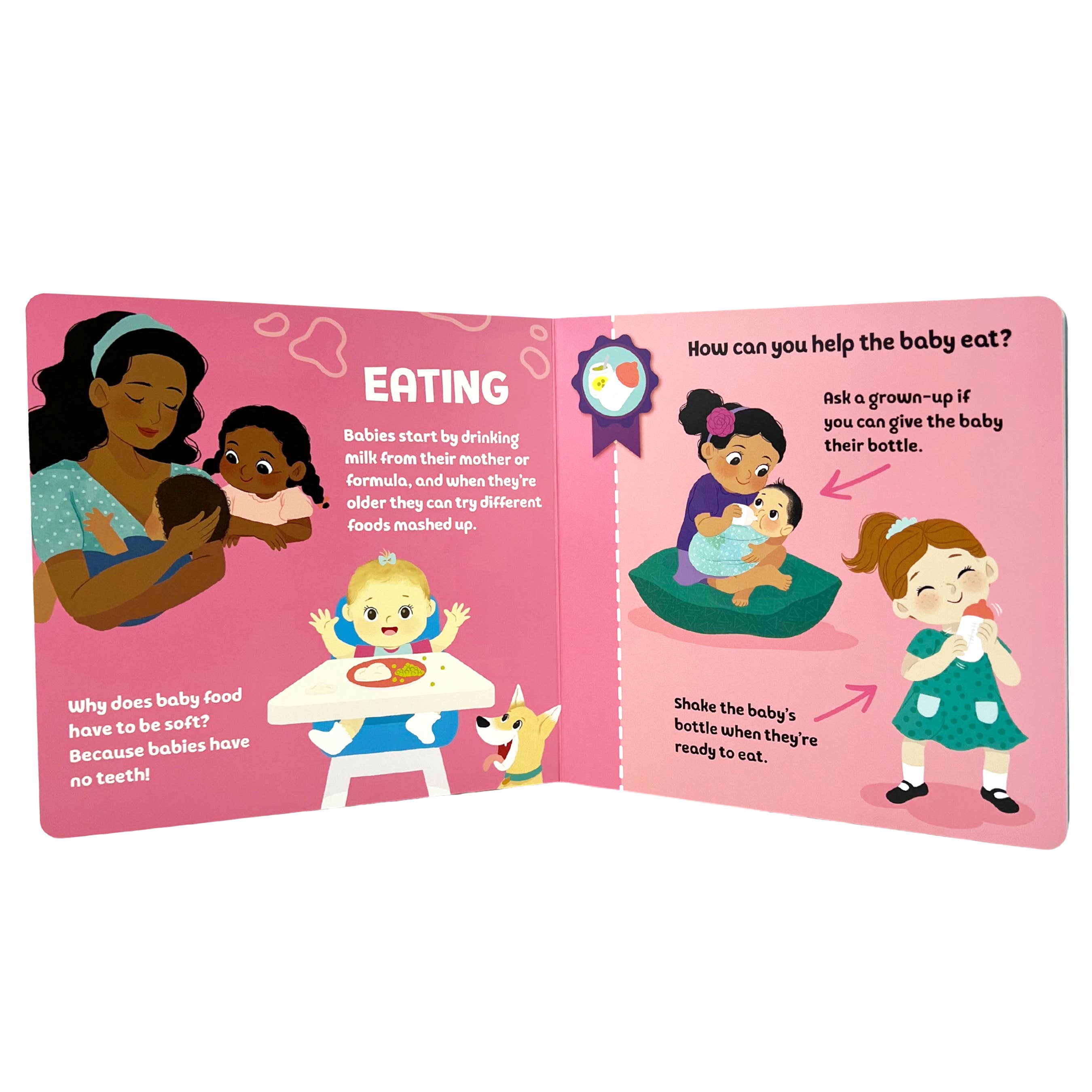 Big Sister Club Board Book with Reward Chart & Stickers from Anderson Parker
