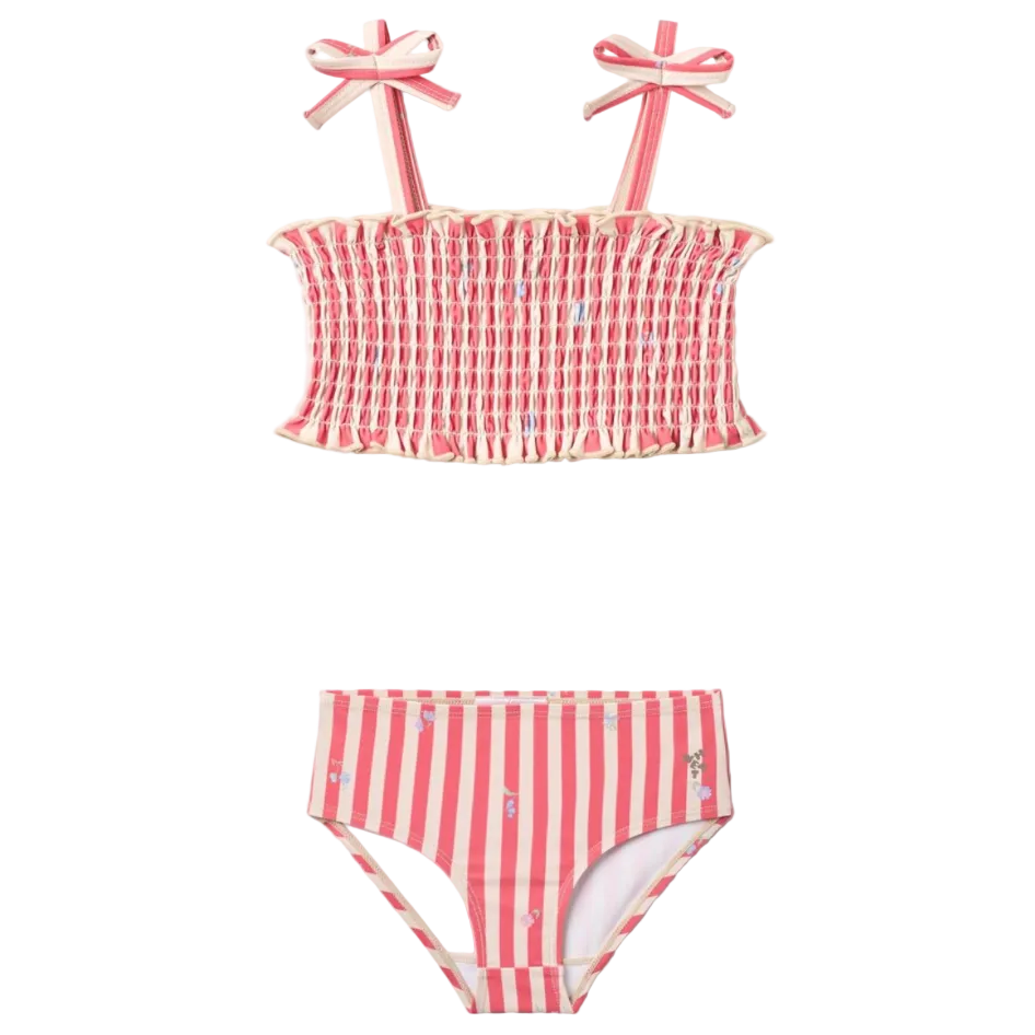 Bikini Carla - Red Stripe Flowers from Anderson Parker