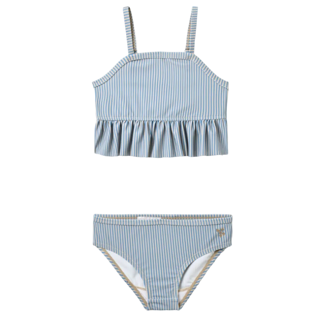 Bikini Lærke - Blue Swim Stripe from Anderson Parker