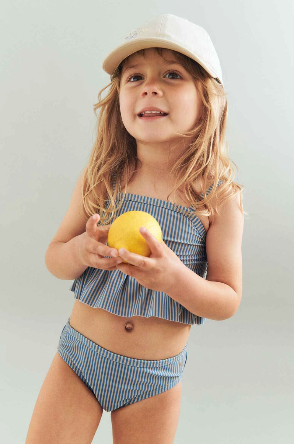 Bikini Lærke - Blue Swim Stripe from Anderson Parker