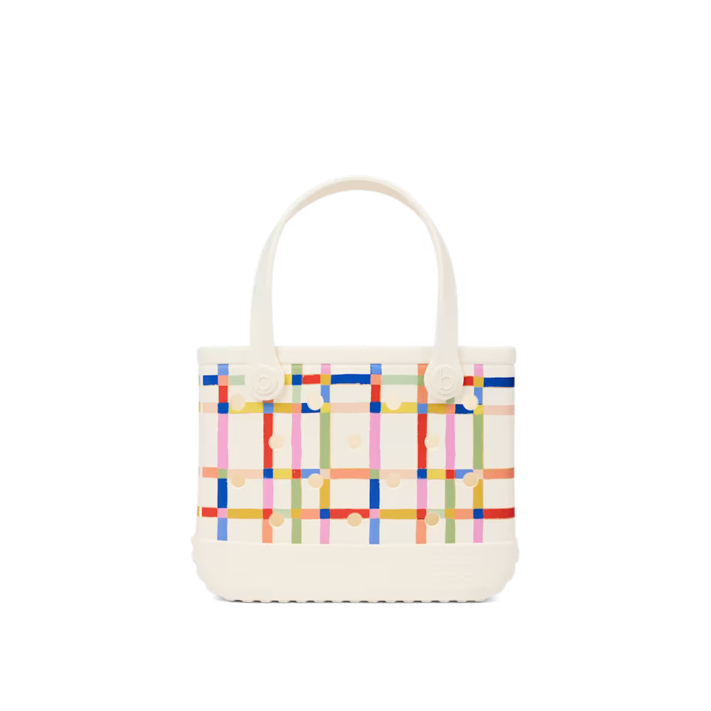 Bitty Bogg Bag - Red/White Plaid from Anderson Parker