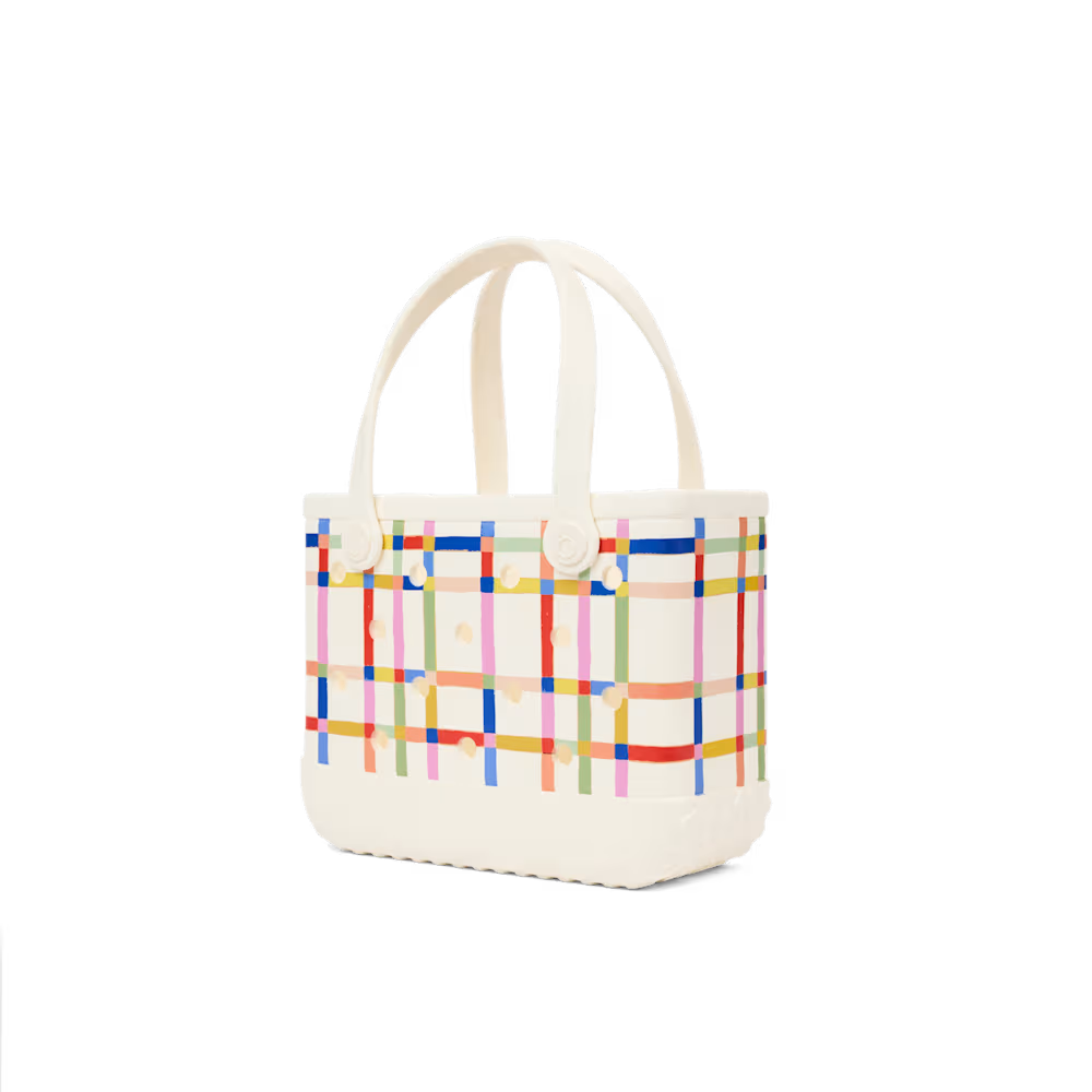 Bitty Bogg Bag - Red/White Plaid from Anderson Parker