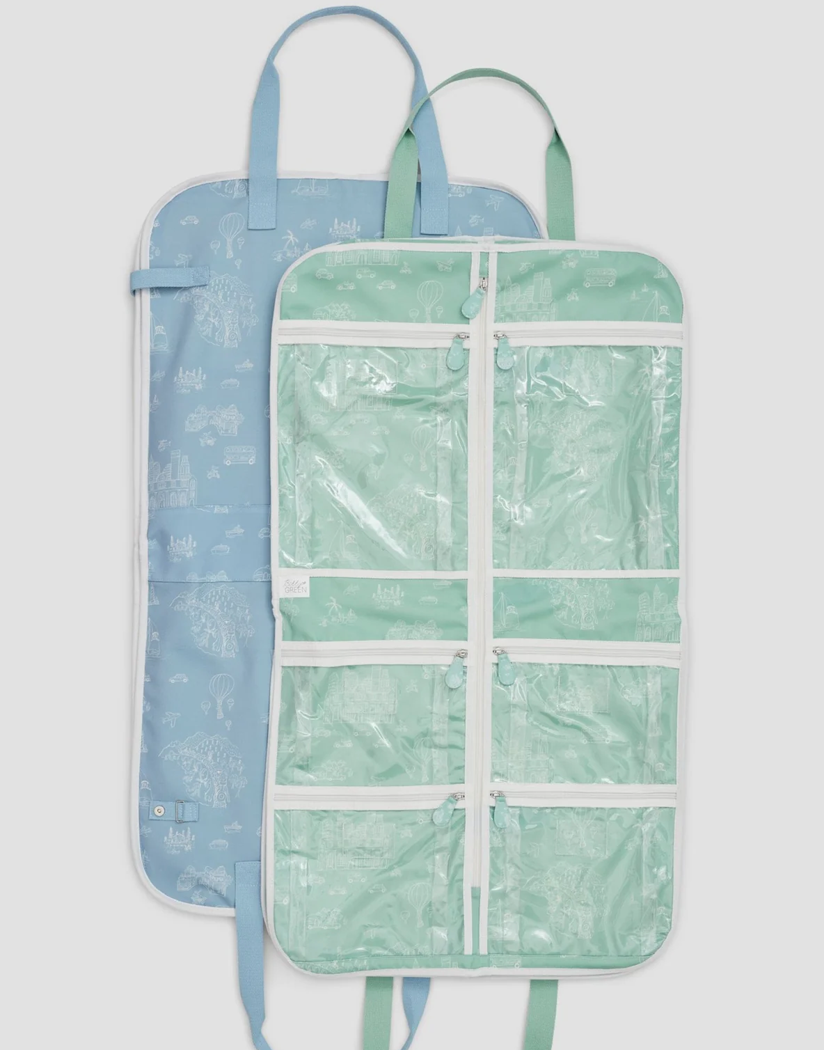 Bitty Green Bag - Fairhope Blue from Anderson Parker