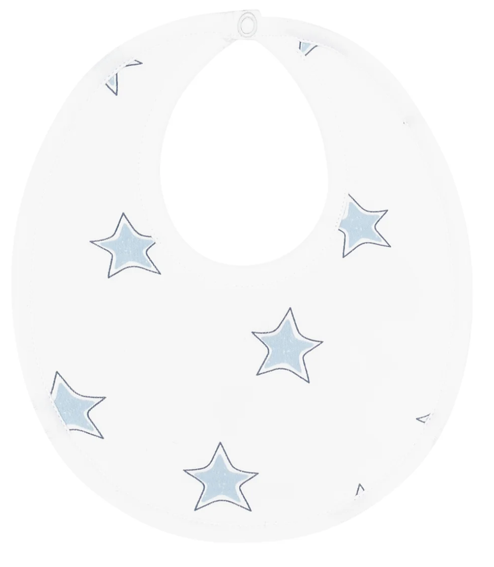 Blue Stars Print Bib from Anderson Parker