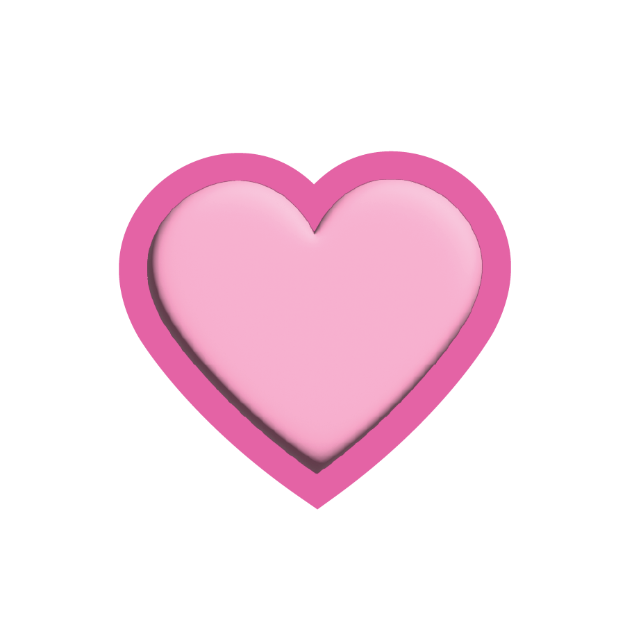 Bogg Bit - Pink Heart from Anderson Parker