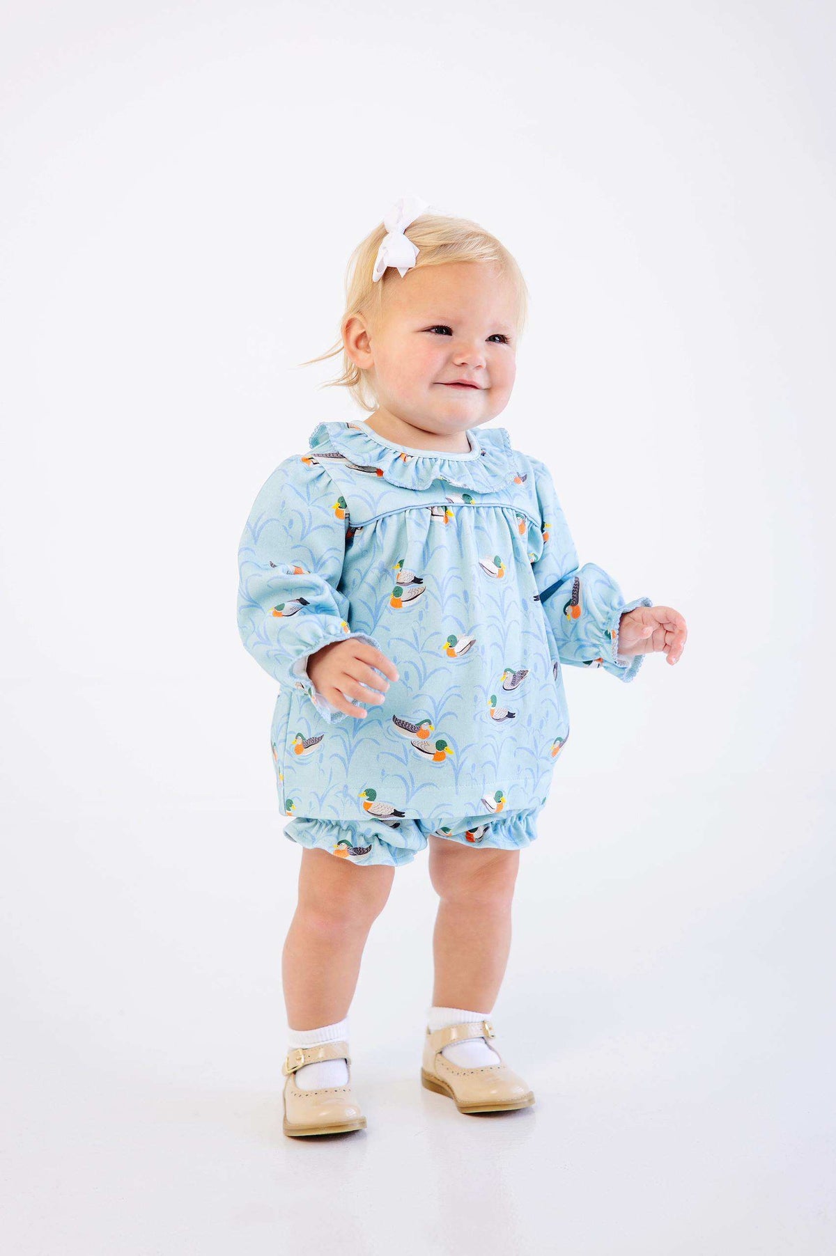 Bon Air Bloomer Set - Pima - Fine Weather for Ducks/Sarasota Sky from Anderson Parker