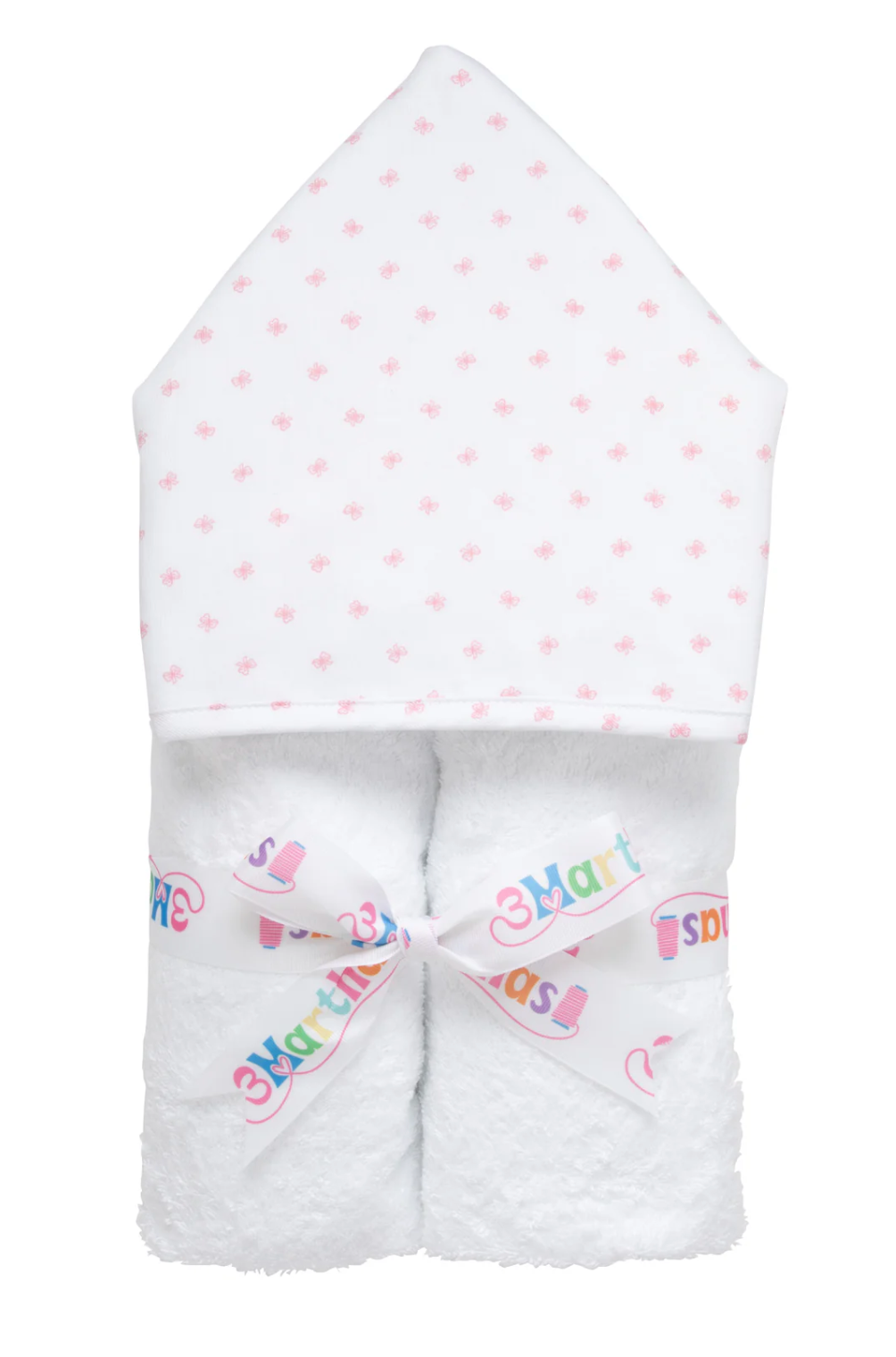 Bow Fabric Everykid Towel - Pink from Anderson Parker