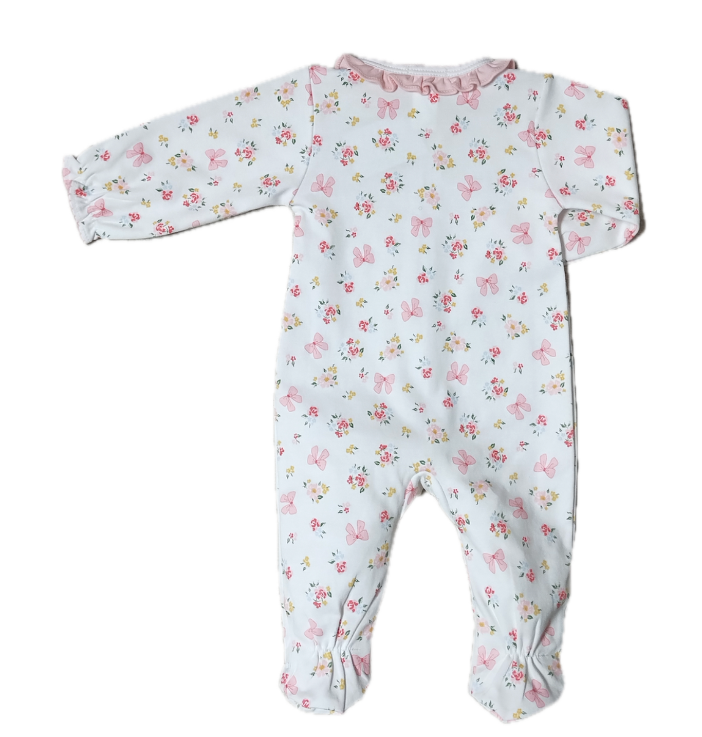 Bows and Flowers Footie from Anderson Parker