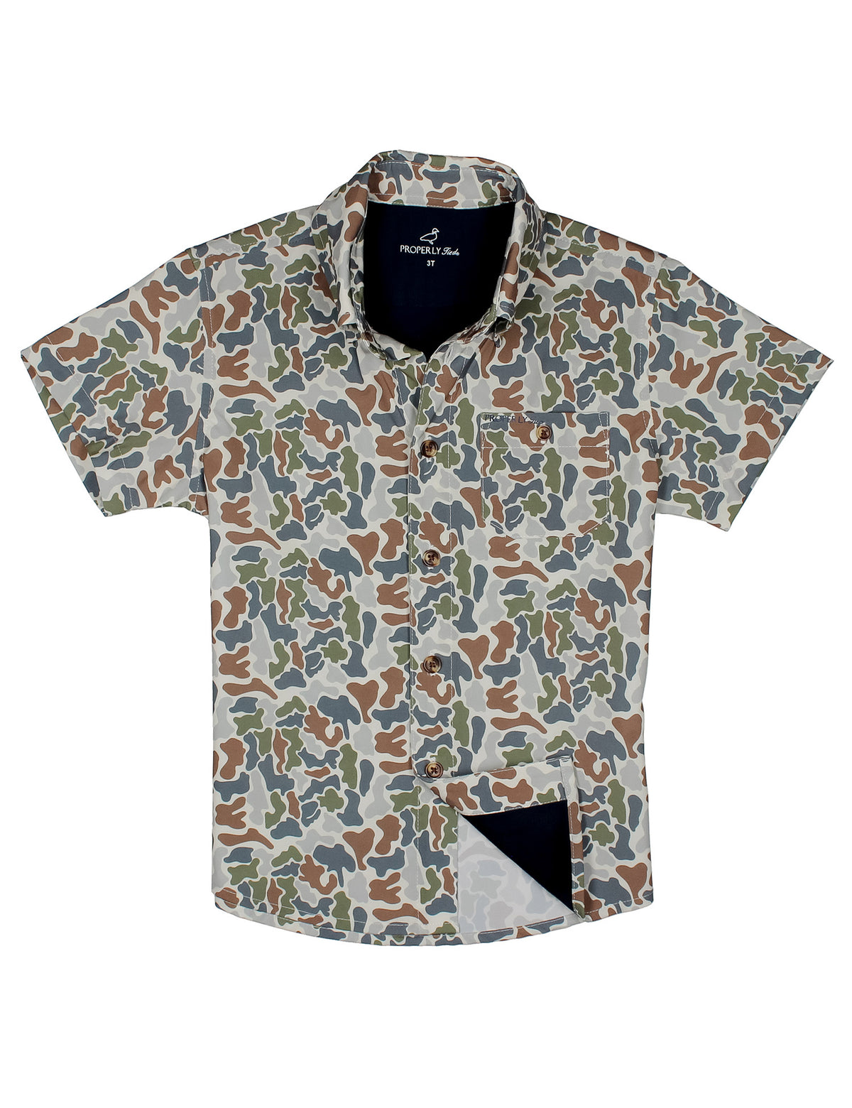 Boys Sportsman Field Shirt - Terra Camo from Anderson Parker