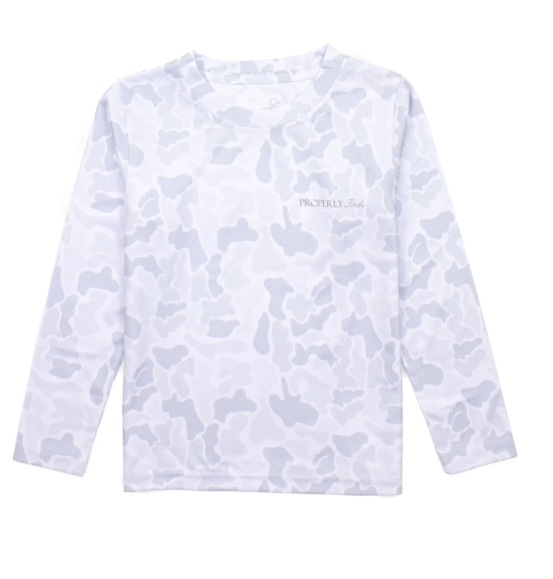 Boys Sportsman Performance LS Snow Camo from Anderson Parker