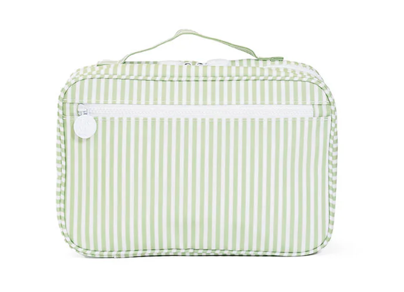 Bundle Up2 Hanging Toiletry Bag - PIMLICO STRIPE SAGE from Anderson Parker