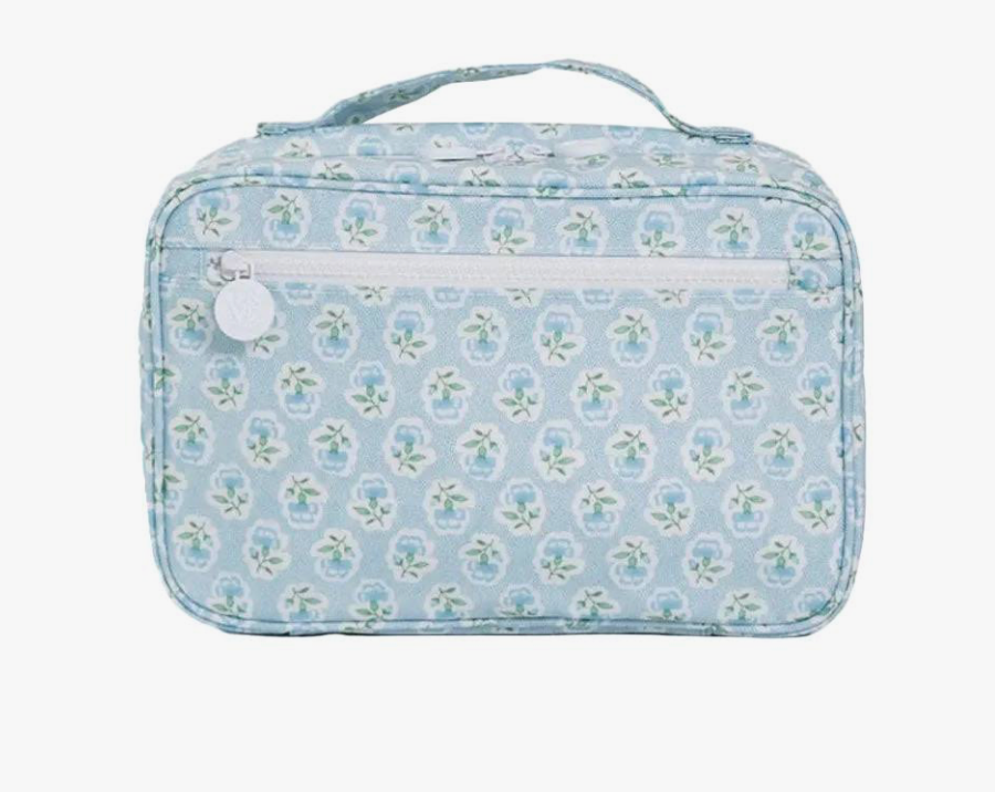 Bundle Up2 Hanging Toiletry Bag - Petite Fleur Blue from Anderson Parker