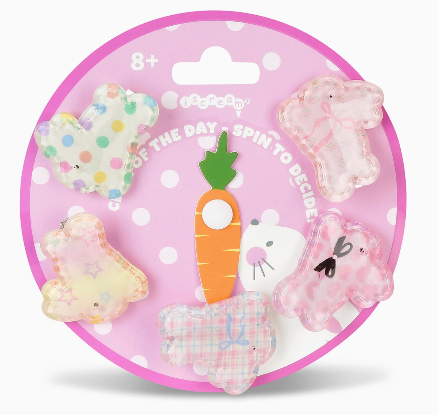 Bunny Hair Clips Set of 5 from Anderson Parker