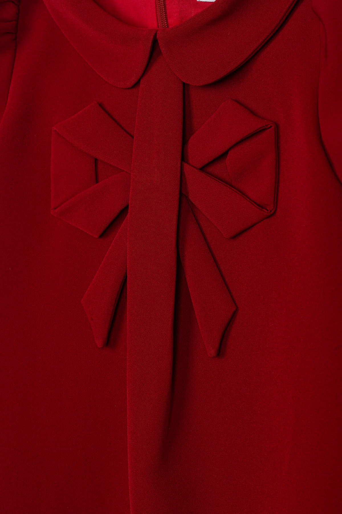 Burgundy Dress with Bow from Anderson Parker