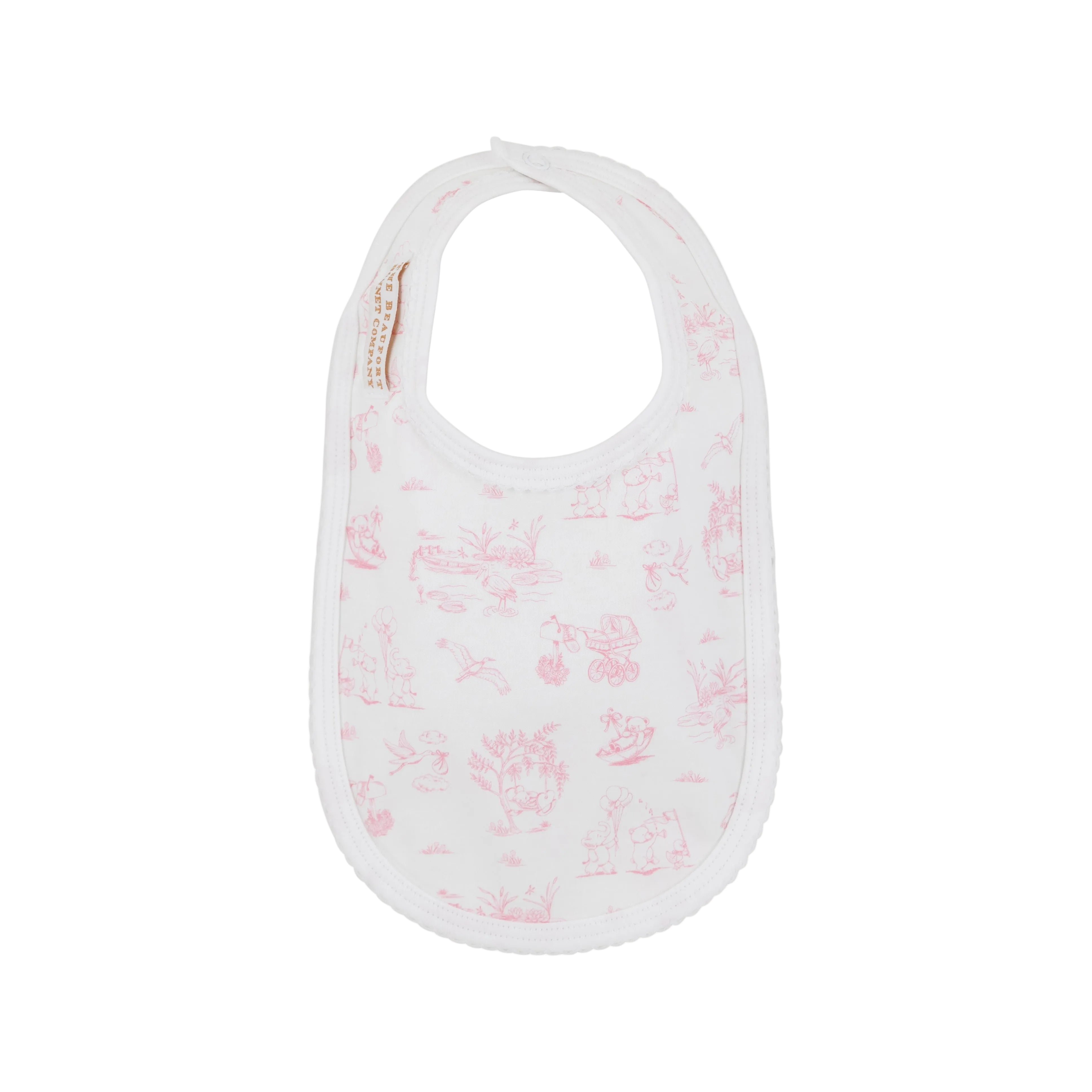 Burp Me Bib - Sir Propers Sweet Arrival (Hamptons Hot Pink) from Anderson Parker