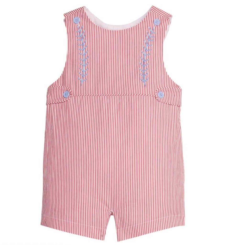 Button Tab John John - Baseball from Anderson Parker