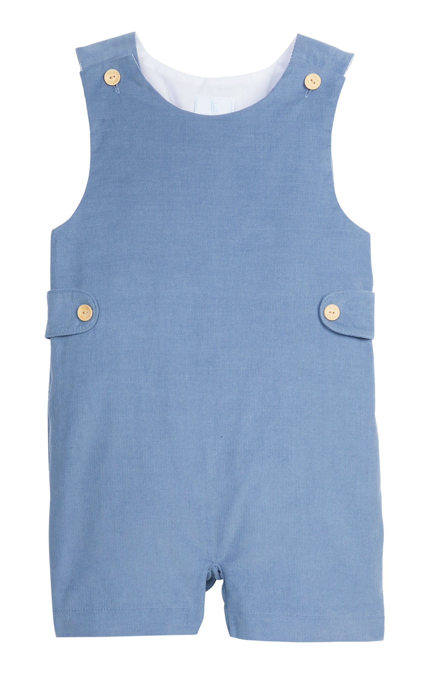 Button Tab John John - Stormy Blue Corduroy from Anderson Parker