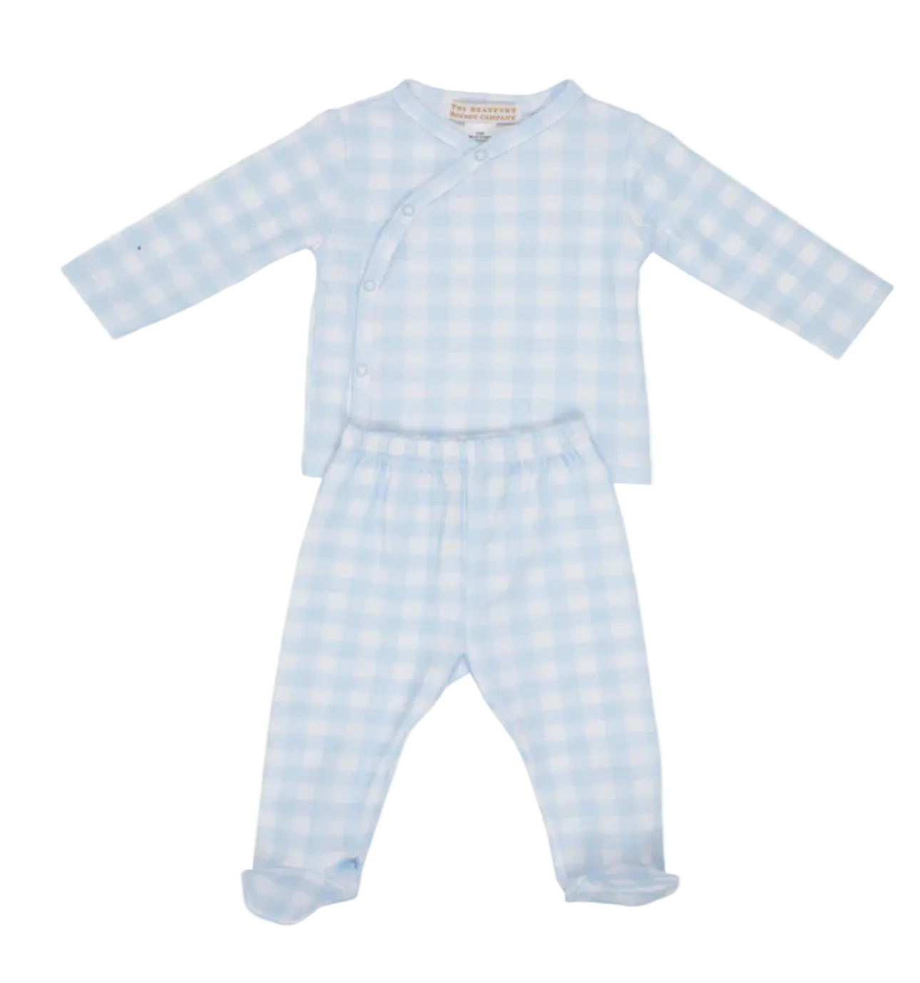 Cameron Cross-Front Set - Buckhead Blue Gingham from Anderson Parker