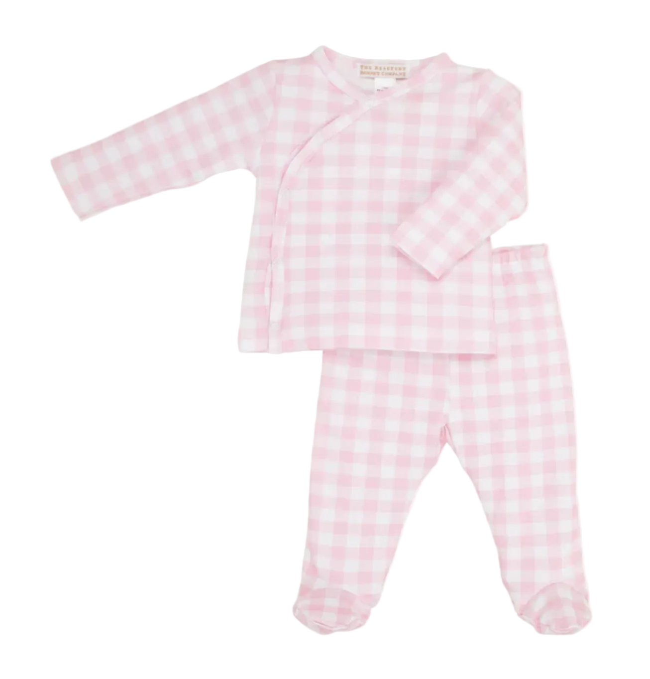 Cameron Cross-Front Set - Palm Beach Pink Gingham from Anderson Parker