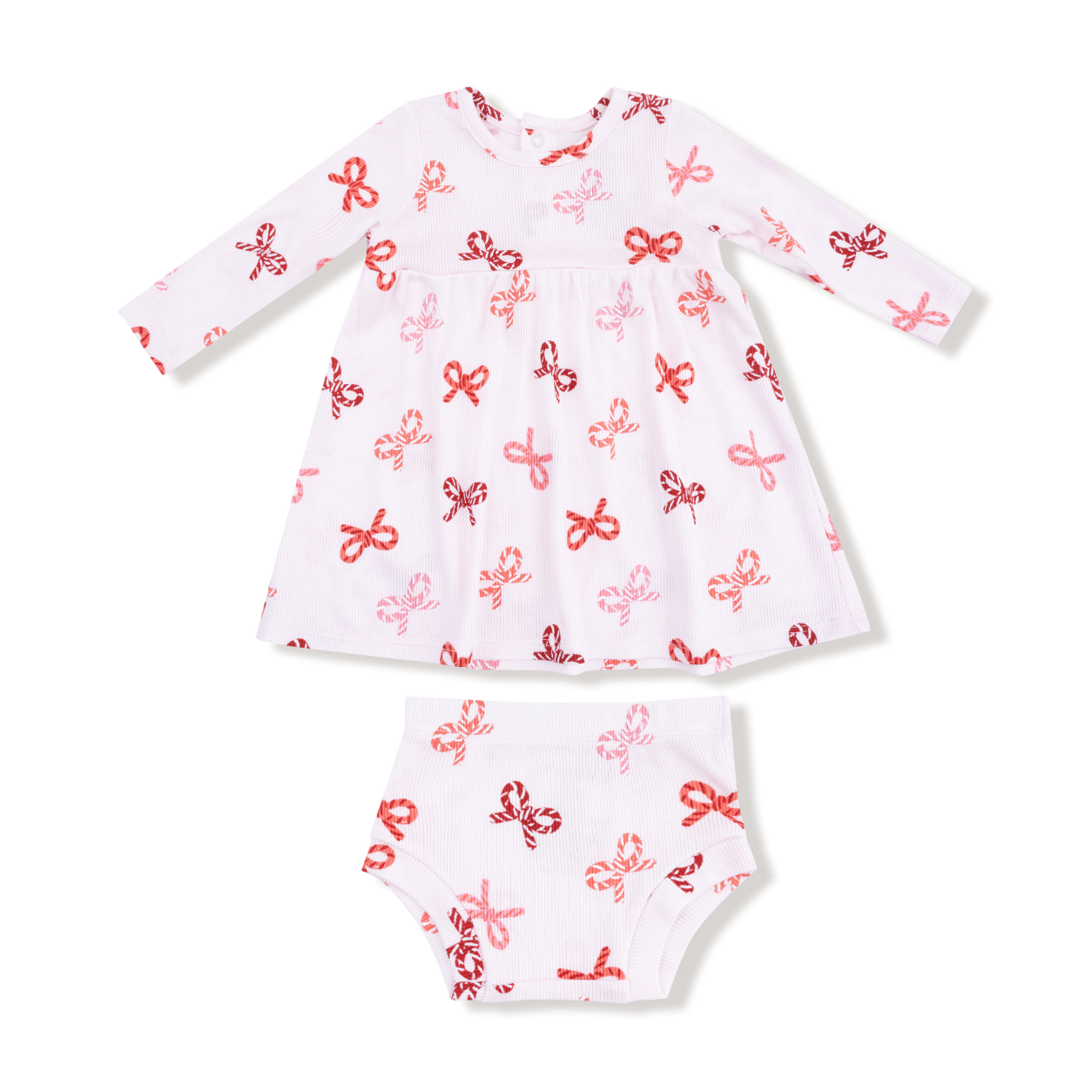 Candy Cane Bows - Simple Dress + Bloomer from Anderson Parker