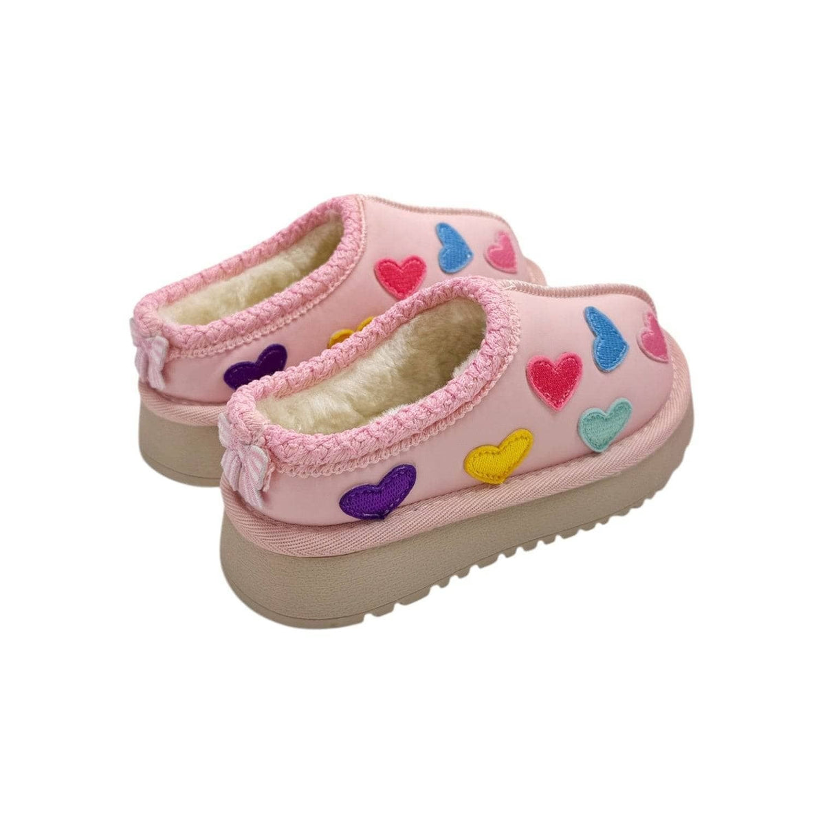 Candy Heart Sherpa Boots from Anderson Parker