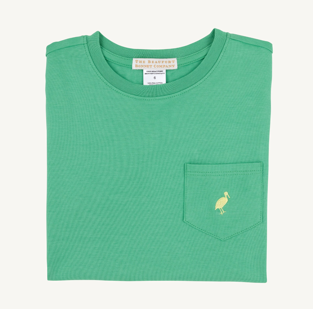 Carter Crewneck - Gibson Island Green/Worth Ave White/Lake Worth Yellow from Anderson Parker