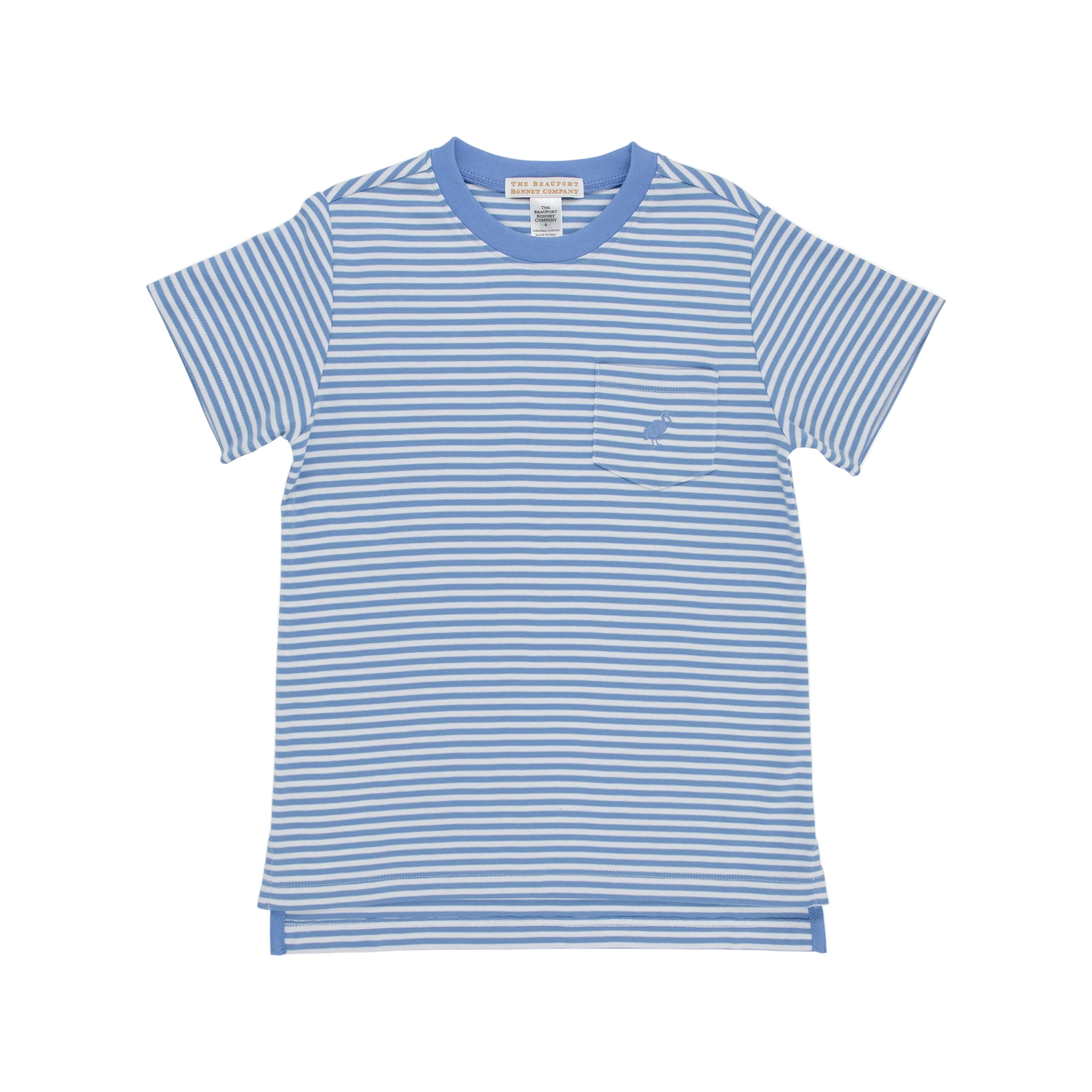 Carter Crewneck - Sunrise Blvd Blue Stripe/Sunrise Blvd Blue from Anderson Parker