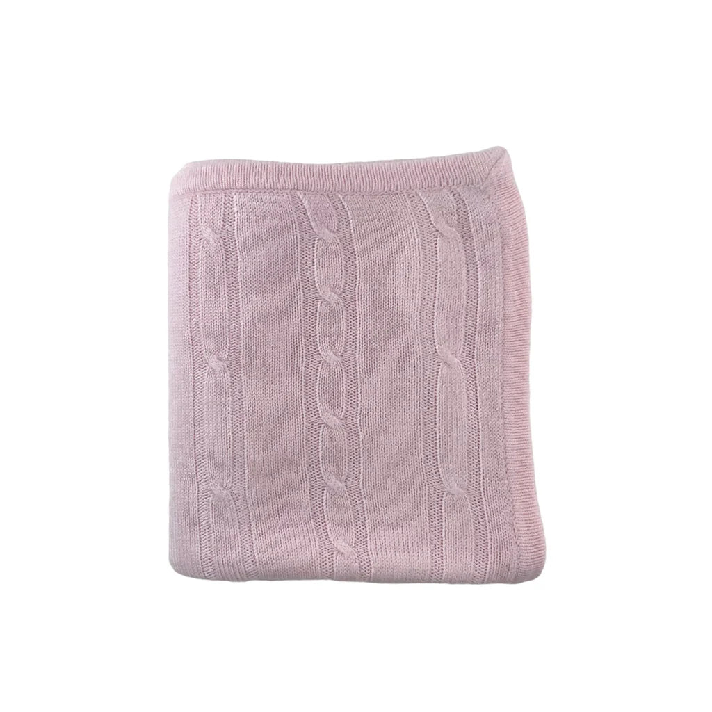 Cashmere-Like Acrylic Blanket - Pink from Anderson Parker