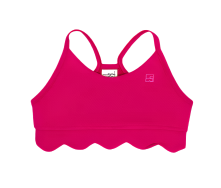 Cassidy Carthweel Short & Sports Bra Set- Palm Island Windowpane from Anderson Parker