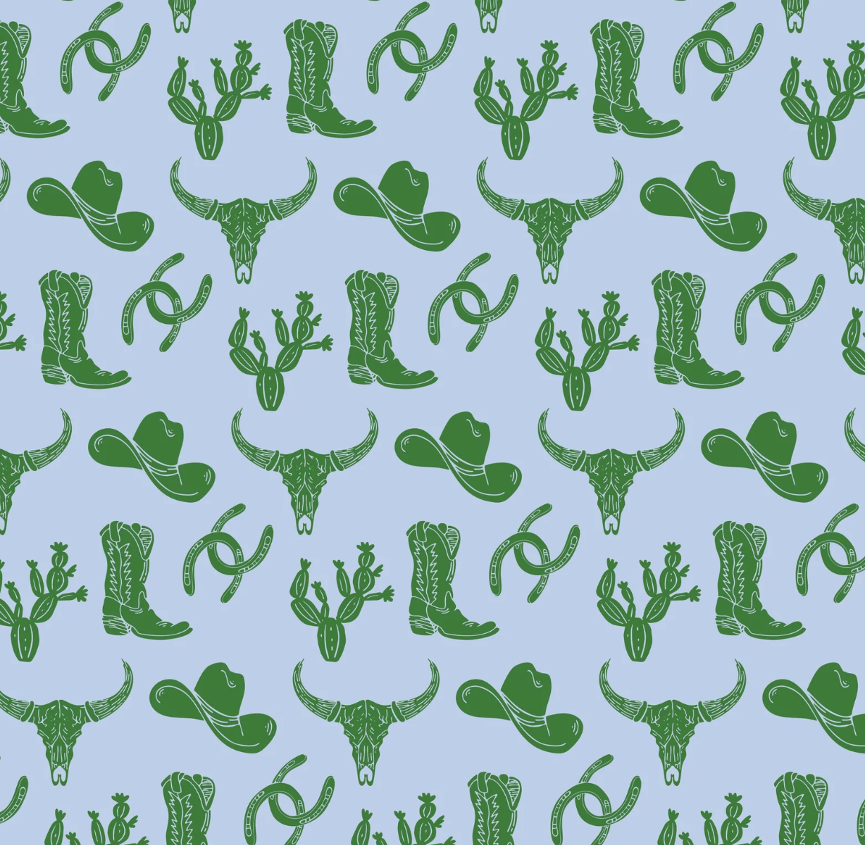 Charles Boys' Short Set - Wild West Blue from Anderson Parker