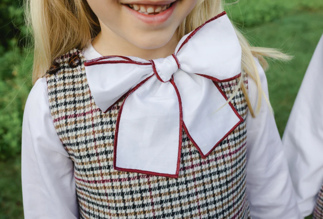 Chestnut A-Line Dress & Bow Shirt from Anderson Parker